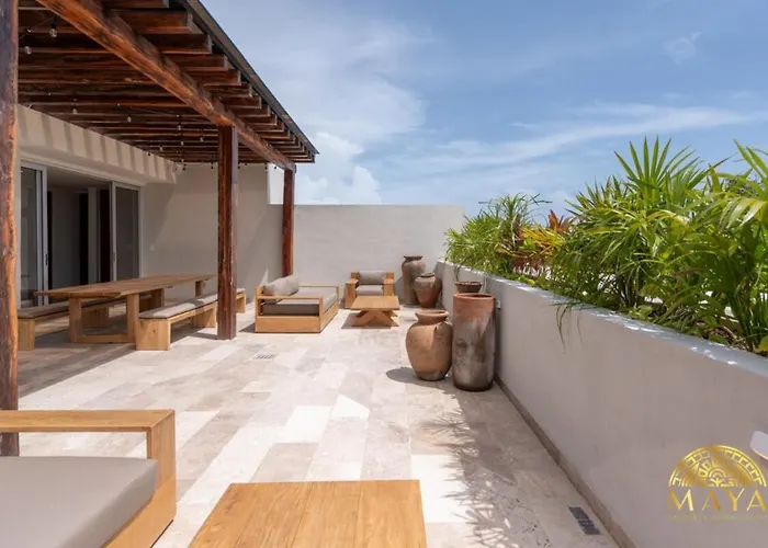 Nhoa 205b Lux 1br Pool View In Aldea Zama Appartement