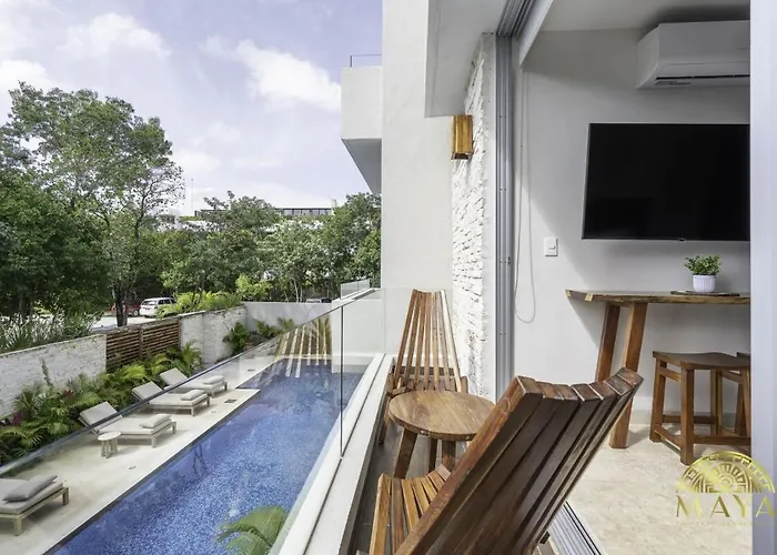 Nhoa 205b Lux 1br Pool View In Aldea Zama Appartement *