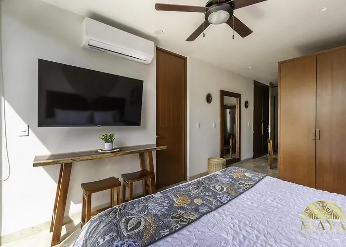 Nhoa 205b Lux 1br Pool View In Aldea Zama Appartement Tulum