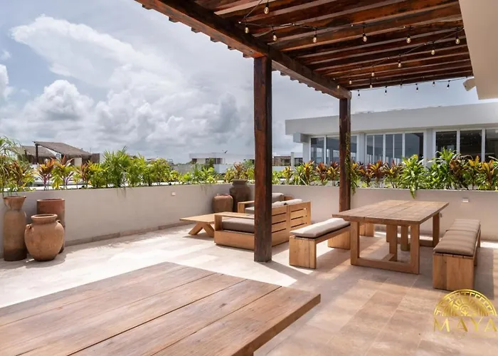 Nhoa 205b Lux 1br Pool View In Aldea Zama Appartement