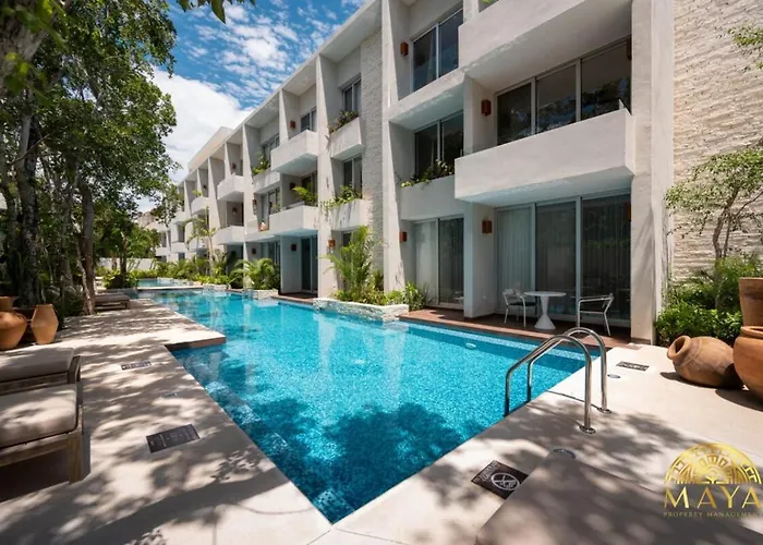 Nhoa 205b Lux 1br Pool View In Aldea Zama Appartement *