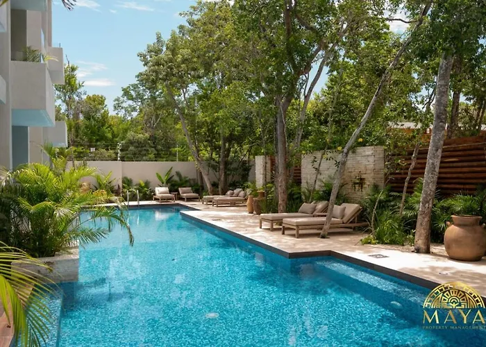 Appartement Nhoa 205b Lux 1br Pool View In Aldea Zama Tulum