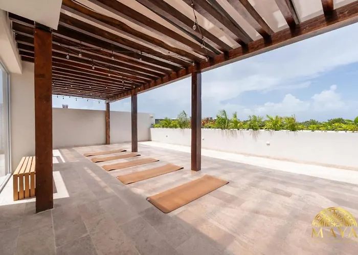 Nhoa 205b Lux 1br Pool View In Aldea Zama Appartement